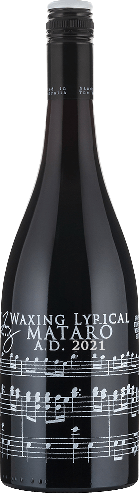 David Franz Waxing Lyrical Mataro 2021 bottle